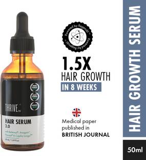 ThriveCo Hair Growth Serum 2.0 for Hairfall Control, Regrowth, Strength & Thickness