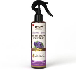 WOW SKIN SCIENCE Rosemary + Biotin Pro Hair Growth Water Spray | Thicker & Fuller Hair