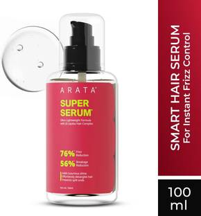 ARATA Super Serum For Dry & Frizzy Hair | Smooth & Shiny Hair in 1 Use