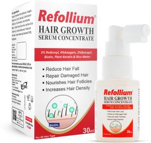 రిఫాలియం Hair Growth Serum with Redensyl, Anagain, Baicapil, Biotin For Hairfall Control