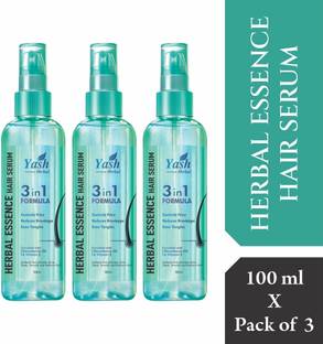Yash Herbal Hair Serum For Women & Men With Vitamin E & Macadamia Oil For Dry Frizzy Hair