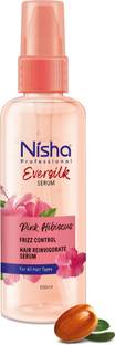 Nisha Hair Serum EverSilk Pink Hibiscus serum Hair Serum for Dry Frizzy Hair