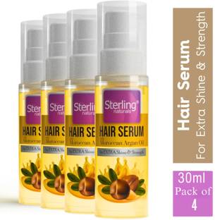 Sterling Naturals Hair Serum |silky, Smooth, Glossy & Frizz-Free Hair |Moroccan Argan Oil