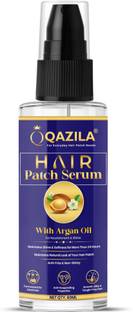 Qazila Hair Patch Serum| Soft & Shiny Patch Hair For A Full Day| 60 ml