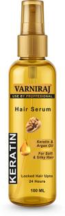 Varniraj Keratin and Walnut Hair Serum for Frizz Control, Straightening and Smoothening