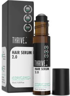 ThriveCo Hair Growth Serum Roll On for Voluminous & Strong Hair with Non-Itching�Formula