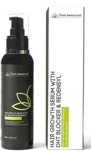 Feel awesome Hair Serum with Redensyl, DHT Blocker, Contains Biotin