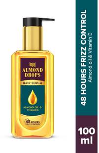 BAJAJ Almond Drops Hair Serum with Almond Oil & Vitamin E for 48 hrs Frizz Control