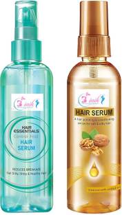 B inik Hair Serum Vitalized with Walnut and Almond Oil (pack of 2)