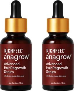RICHFEEL Anagrow Advanced Hair Regrowth Serum 2X15ml