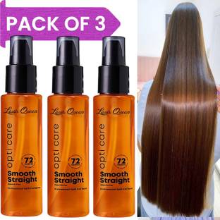 LOUIS QUEEN Professional Serum, for straightening hair & Frizz Control PACK OF 3 100ml EACH