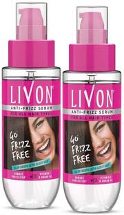 LIVON Hair Serum For Smooth, Frizz free & Glossy Hair