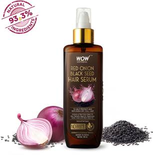 WOW SKIN SCIENCE Non Sticky Onion Hair Serum For Hair Growth / Frizz Free