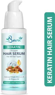 bavri Keratin Hair Serum For Smoothing With Argan Oil
