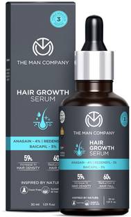 THE MAN COMPANY Hair Growth Serum for Men with Effective Redensyl, Anagain & Baicapil