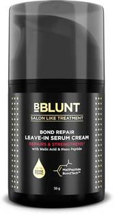 BBlunt Bond Repair Leave-In Serum Cream | Repairs Damaged Hair by 89% in Just 1 Use