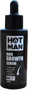 HOTMAN Hair Growth Serum 50ml | Redensyl | Procapil | Biotin | Anagain