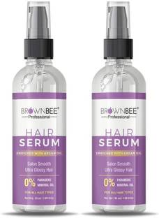 brownbee Hair Growth Serum Concentrate for Women & Men, For Dry & Frizzy Hair