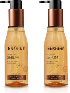 Enshine Hair Serum, Natural Argan & Marula Oils, Frizz Control, Tangle-Free & Shiny Hair