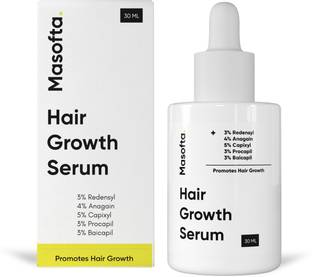 Masofta Hair Growth Serum for Men & Women With 3% Redensyl & 4% Anagain & Rosemary