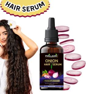 Phillauri Non Sticky Onion Hair Serum For Hair Growth / Frizz Free Hair