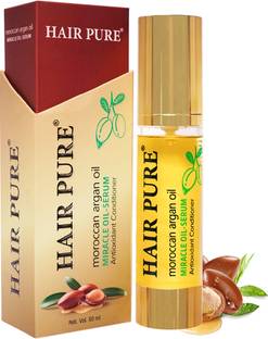 Hair Pure Moroccan Argan Oil Hair Serum – Frizz Control, Nourish & Repair Dry, Damage Hair