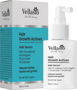vellasio 3% Redensyl, 4% Anagain, 3% Procaoil, 2% Baicapil Advanced Hair REGrowth Serum