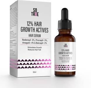 Sotrue Hair Growth Serum With Redensyl 3%, Procapil 3%, Anagain 4% and Baicapil 2%