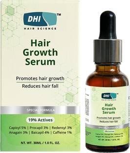 DHI Hair Growth Serum with Capixyl, Procapil, Redensyl, Anagain, Baicapil & Caffeine