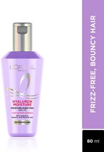 L'Oréal Paris Hyaluron Moisture Hair Serum with Hyaluronic Acid for Bouncy, Frizz-Free Hair