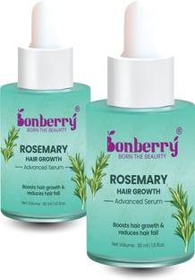 Bonberry Rosemary Advanced Hair Growth Serum with 3% Redensyl, 4% AnaGain, 3% Baicapill