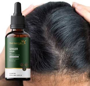 7 Days Ginger hair growth vitalizer With Redensyl Rosemary, Rice water, Biotin