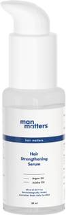 Man Matters Hair Strengthening Serum With Argan Oil & Jojoba Oil | For Dry & Frizzy Hair