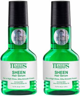 Habibs Sheen hair Serum For Smooth Anti-Frizz high-Gloss, with Aloevera & sunflower Oil