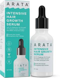 ARATA Intensive Hair Growth Serum With 5% kopexil, 3% Redensyl, and 3% Procapil