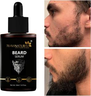 7days natural Thicker Stronger Beard Boost Growth with Our Beard Serum� Healthy Beard