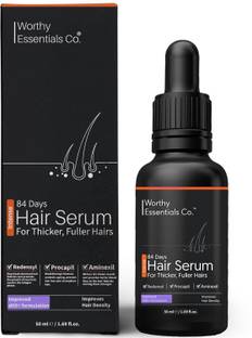 Worthy Essentials Co. 84-Days Intense Hair Growth Serum | Redensyl, Aminexil, Procapil