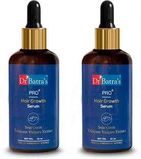 Dr Batra's Pro+ Hair Growth Serum 50 gm, Natural Serum Pack of 2