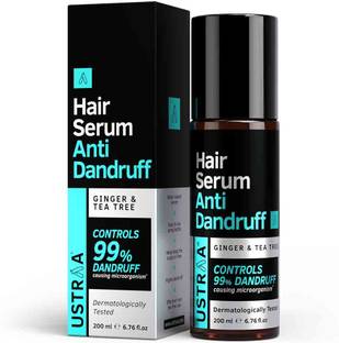 USTRAA Anti Dandruff Hair Serum, Controls 99% Dandruff, Dermatologically Tested