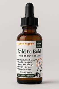 First Cure Bald To Bold Hair Regrowth Serum with DHT Blocker