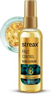 Streax Frizz Control Hair serum for Dry & Frizzy Hair, 72 hrs