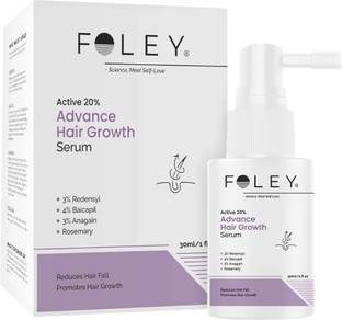 FOLEY Advanced Hair Growth Serum with 3%Redensy, 4%Baicapil, 3%Anagain