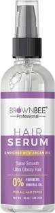 brownbee Hair Growth Serum Concentrate for Women & Men, For Dry & Frizzy Hair