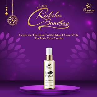 FLORACTIVE PROFISSIONAL Hair Strengthening Serum with Moringa Oil For Dry & Frizzy Hair