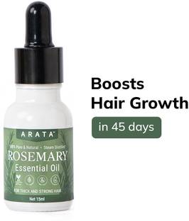 ARATA Undiluted Rosemary Essential Oil | Improves Hair Growth