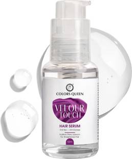 COLORS QUEEN Hair Serum for Women & Men, All Hair Types for Smooth, Frizz free & Glossy Hair