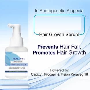 PERLENTE Hair Growth Serum 3% Redensyl, 4% Anagain