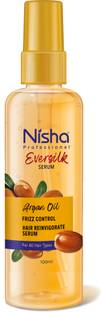 Nisha Hair Serum EverSilk Argan Oil Serum Hair Serum for Dry Frizzy Hair