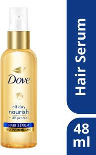 DOVE All Day Nourish + UV Protect Hair Serum For All Hair Types With Bio Protein Care
