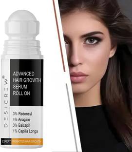 Desi Crew Advanced Hair Growth Serum| Hair growth & Hair fall control serum
